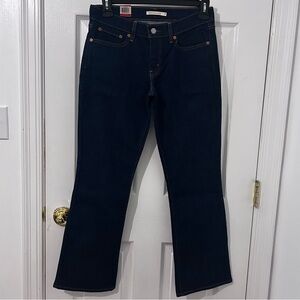 Levi's Dark Indigo Women's Boot Cut Jeans